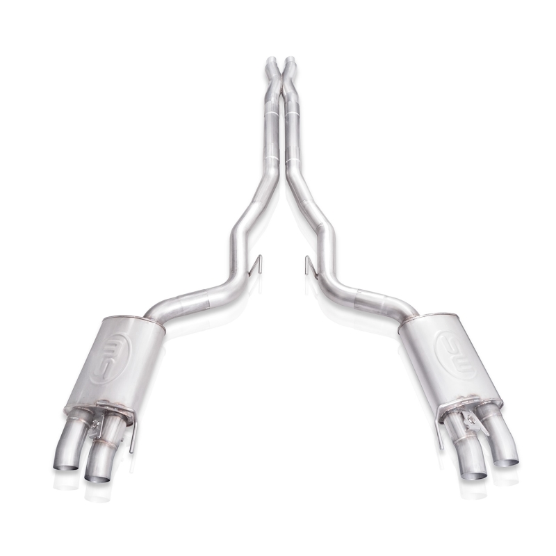 Stainless Works 2015+ Ford Shelby GT350 Redline Factory Connect X-Pipe Catback Exhaust w/Valves - Image 8