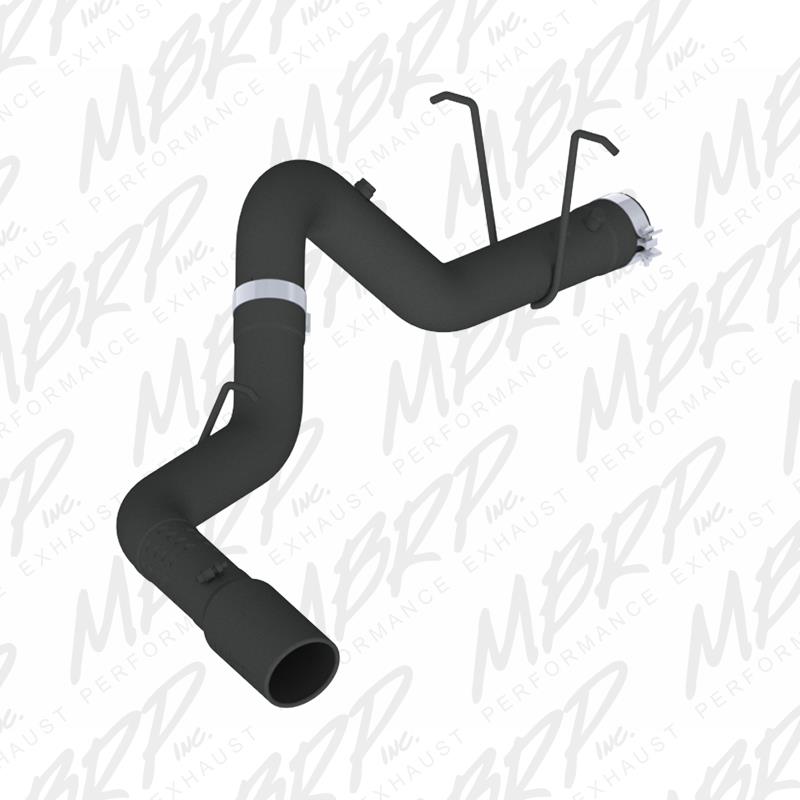 MBRP 11-15 Chev/GMC 2500/3500 4in Filter Back Single Side Black Coated - Image 3