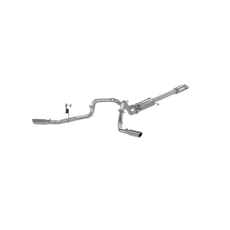 MBRP 2015 Ford F-150 5.0L 3in Cat Back Dual Split Side Exit T409 Exhaust System - Image 2