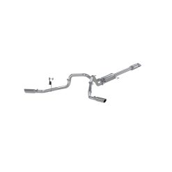 Alternative view of MBRP 2015 Ford F-150 5.0L 3in Cat Back Dual Split Side Exit AL Exhaust System