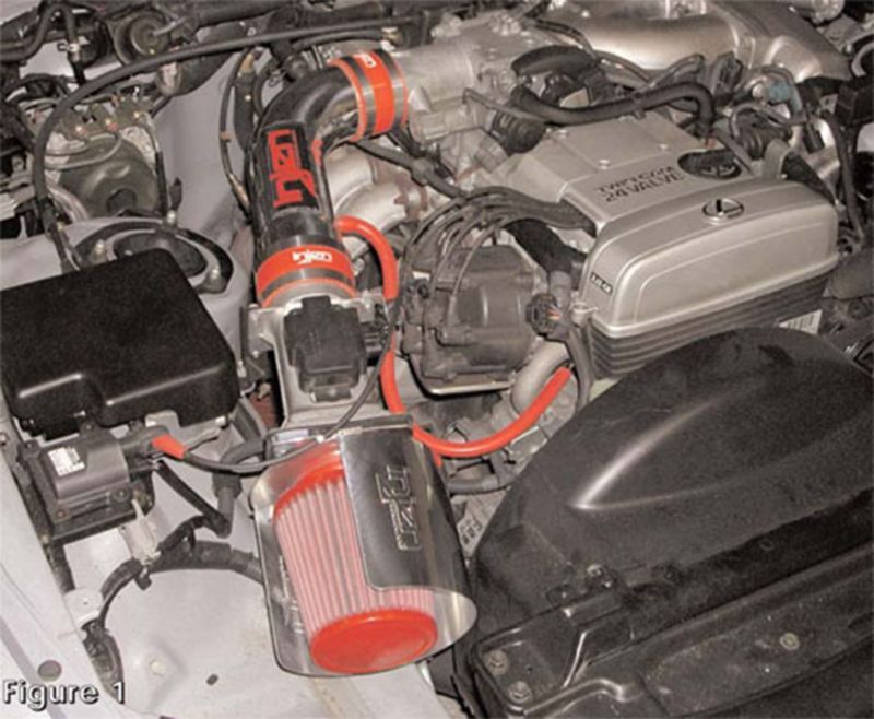 Injen 92-95 Toyota Supra V6 3.0L Black IS Short Ram Cold Air Intake - Image 4