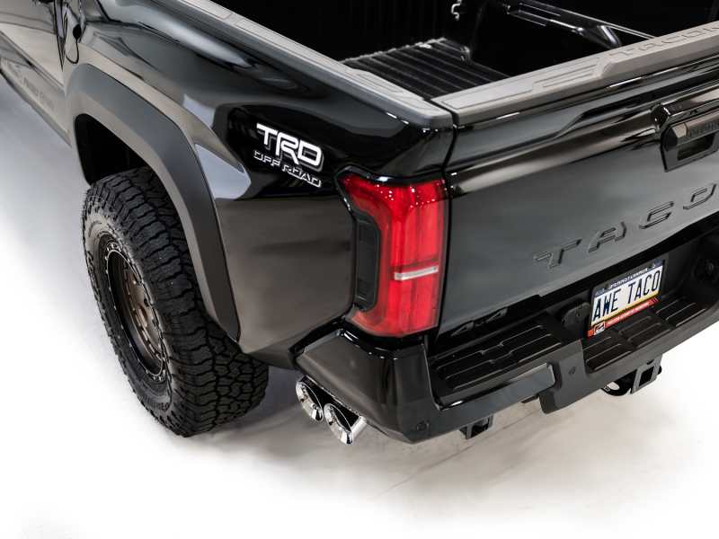 AWE Exhaust for 4th Gen Toyota Tacoma Dual Chrome Silver Tips - Image 13
