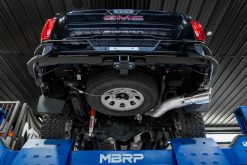 MBRP 20-23 Chevrolet Silverado 2500HD 6.6L Armor Lite AL Steel Single Side Exit 5in DPF Back Exhaust - Image 5