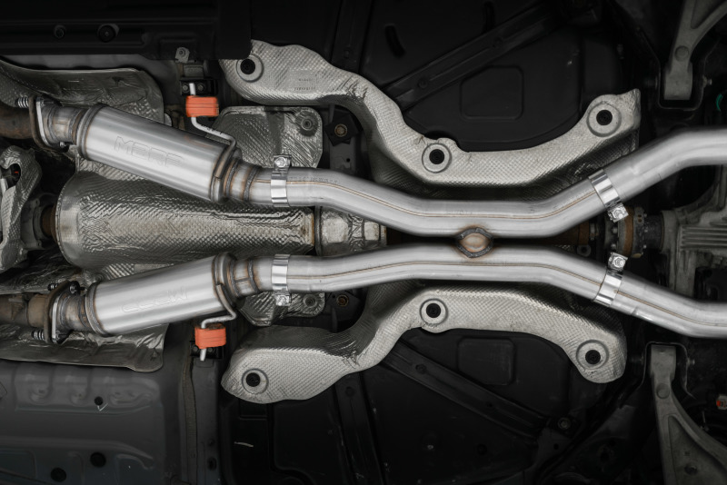 MBRP 2012+ Jeep Grand Cherokee SRT 6.4L 3in Dual Rear Exit Aluminized Catback Exhaust - T304 Tips - Image 4