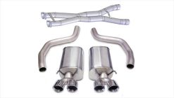 Corsa 12-13 Chevrolet Corvette C6 ZR1 Sport Cat-Back Dual Rear Exit w/ Twin 4.0in Pol Tips - Image 2