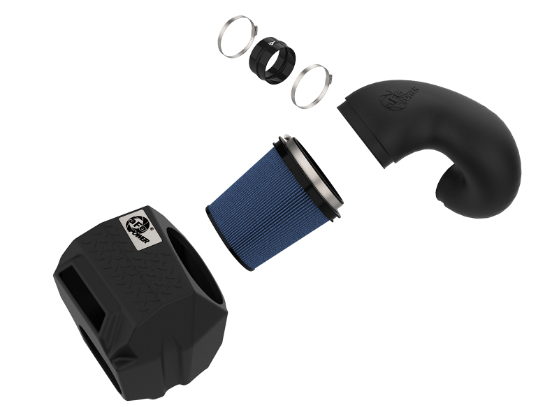aFe 94-02 Dodge Ram 2500 L6 5.9L (td) Magnum FORCE Stage-2 Si Cold Air Intake System w/Pro 5R Filter - Image 2