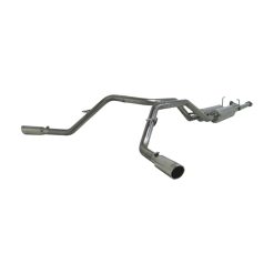 Alternative view of MBRP 2007-2009 Toyota Tundra 4.7/5.7L V8 DC-Std. & CM-SB Cat Back Dual Side Exit