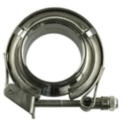 Alternative view of Turrbosmart 304SS 2.0in V-Band Coupling Kit