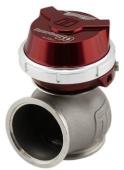 Alternative view of Turbosmart WG60 Gen V Power-Gate 60 14psi Red