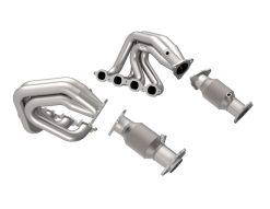Alternative view of Kooks 20-24 Chevrolet Corvette Stingray 6.2L V8 2in x 3in SS Headers w/ H.O Green Catted Connection