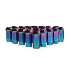 Mishimoto Aluminum Locking Lug Nuts M12x1.5 27pc Set Neo Chrome - Image 2