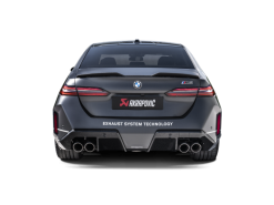 Alternative view of Akrapovic 2024+ BMW M5 (G90,G99) Evolution Catback Exhaust - Titanium (Requires Tips)