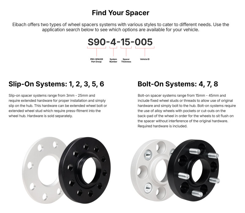 Eibach 14-18 BMW 228i Pro-Spacer Kit (30mm Pair) - Image 4