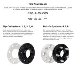 Eibach Pro-Spacer 15mm Spacer / Bolt Pattern 4x108 / Hub Center 63.3 for 00-07 Ford Focus - Image 4