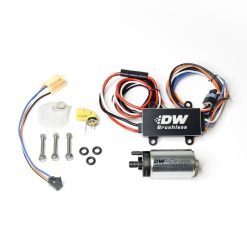 Alternative view of DeatschWerks 14-19 Ford Fiesta ST 440lph InTank Brushless Fuel Pump w/9-0912 Instl kit/C102 Contrllr