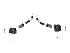 Alternative view of aFe Toyota Land Cruiser 300 Series Momentum GT Coil Air Intake System w/ Pro 5R Media