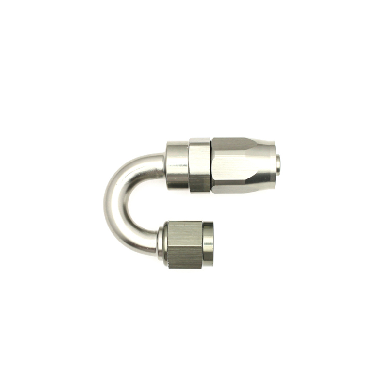 DeatschWerks 6AN Female Swivel 180-Degree Hose End CPE - Image 2