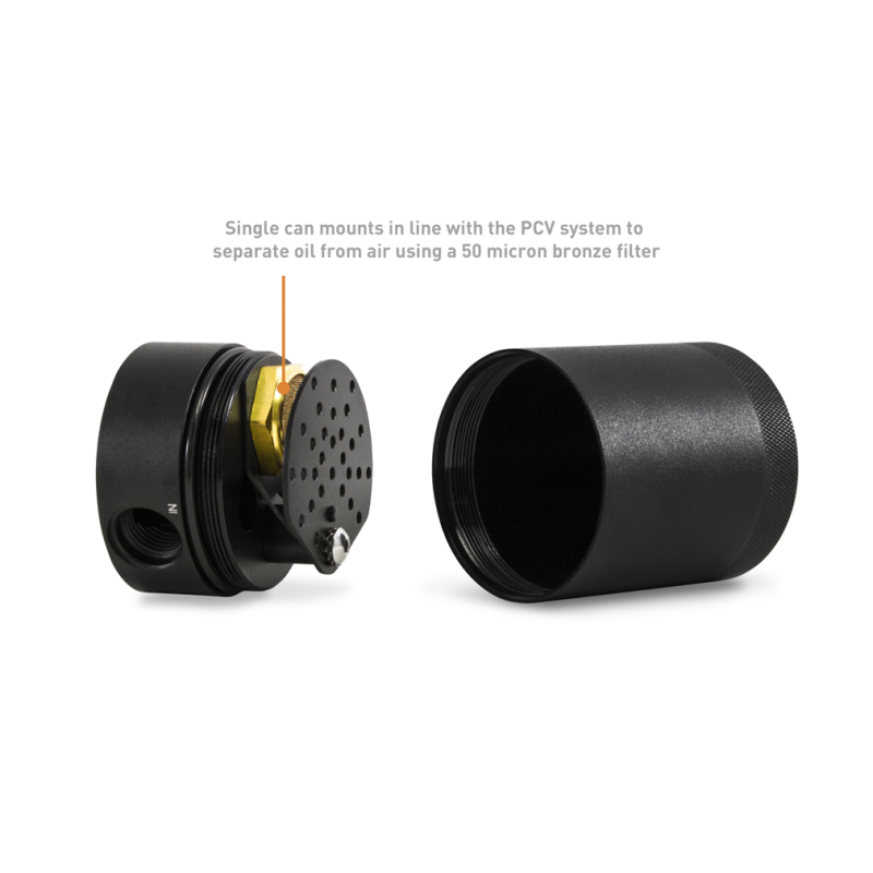 Mishimoto 2022+ Honda Civic 1.5T Baffled Oil Catch Can PCV Side - Image 5