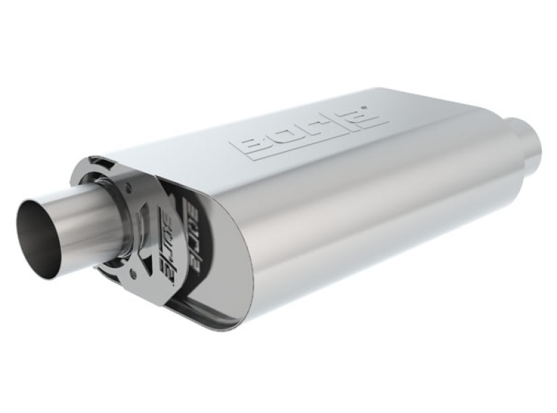 Borla Cratemuffler 2.25in Offset-In/Offset-Out inS-Typein Stock Sbf 289/302/351 - Image 3
