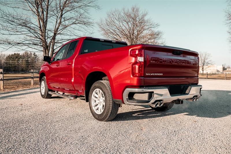 Corsa 19-23 GMC Sierra 1500 Cat-Back Dual Rear Exit with Twin 4in Polished Pro-Series Tips - Image 3
