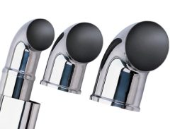 Borla Universal Polished Tip Single Round Turndown/Turnout (inlet 3in. Outlet 3in) *NO Returns* - Image 4