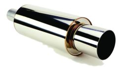 HKS Universal Muffler 2.5 Inlet / 4 Outlet - Image 4