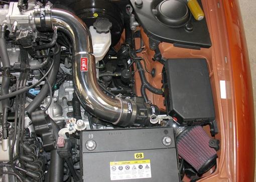 Injen 05-06 Tiburon 2.7L V6 Polished Short Ram Intake - Image 3