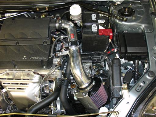 Injen 06-09 Eclipse 2.4L 4 Cyl. (Automatic) Polished Short Ram Intake - Image 3