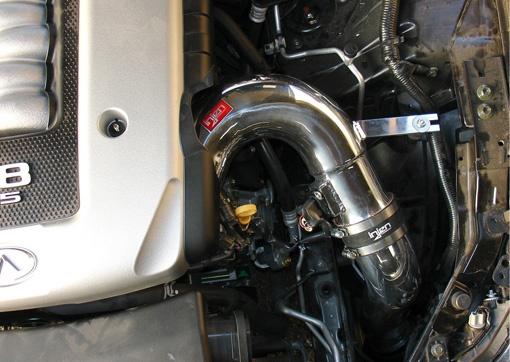 Injen 06-08 M45 4.5L V8 Polished Cold Air Intake - Image 3