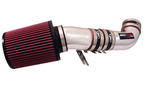 Injen 94-04 S10 Sonoma Jimmy Blazer 4.3L V6 Polished Power-Flow Air Intake System - Image 2
