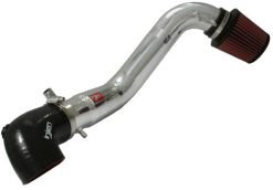 Alternative view of Injen 02-06 RSX w/ Windshield Wiper Fluid Replacement Bottle (Manual Only) Polished Cold Air Intake