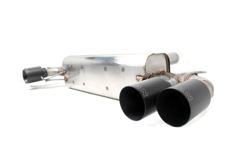 Dinan 18-23 BMW M550i (G30) Free Flow Axleback Exhaust System - Black Tips - Image 2