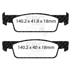 EBC 16-17 Smart Fortwo Ultimax Front Brake Pads
