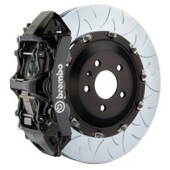 Brembo 25+ BMW X3 30 xDrive (G45) Front GT BBK 6 Piston Cast 380x34 2pc Rotor Slotted Type-3 - Black