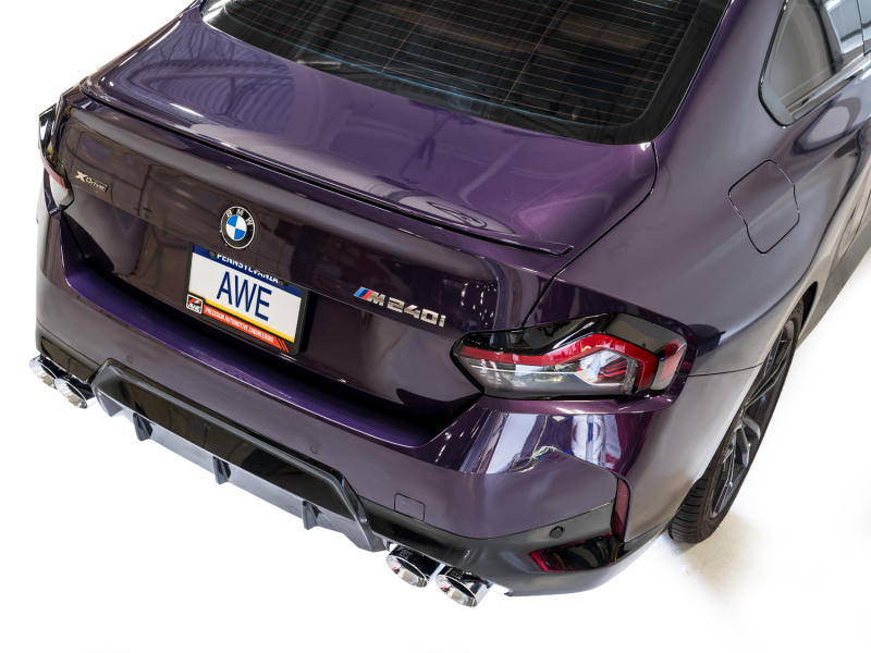 AWE Tuning 22-26 BMW M240i (G42) Touring Edition Exhaust - Chrome Silver Tips - Image 12