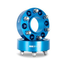 Mishimoto Wheel Spacers - 6x139.7 - 77.8 CB - 50mm - Blue