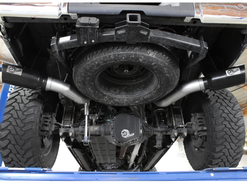 aFe Large Bore-HD DPF-Back Exhaust System Ford Diesel Trucks 11-14 V8-6.7L (td) - Image 7