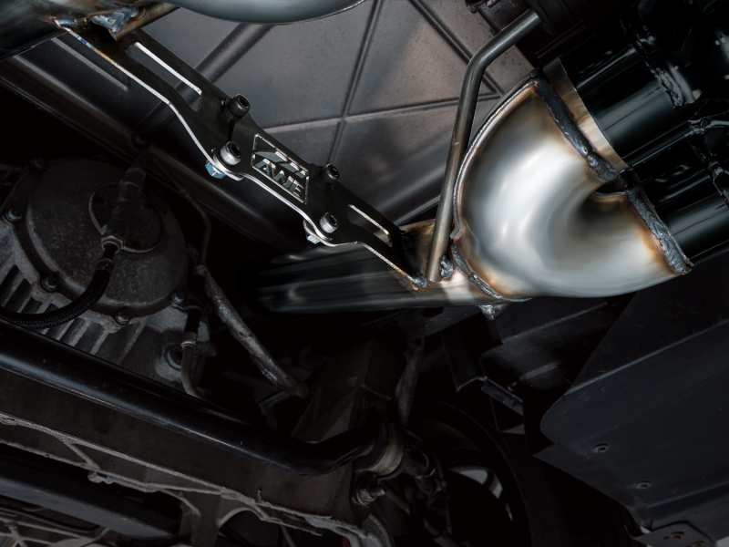 AWE Tuning C6 Chevrolet Corvette Z06/ZR1 Track Edition Axle-Back Exhaust w/ Diamond Black Tips - Image 2