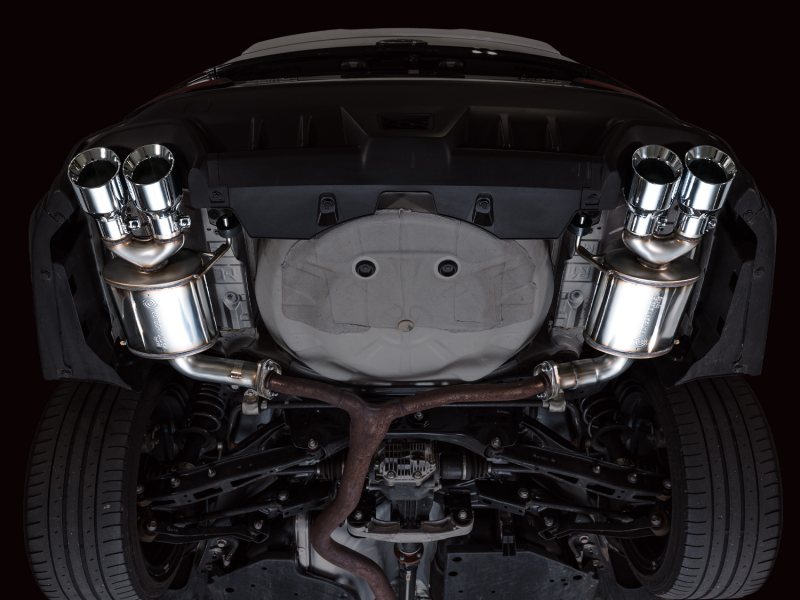 AWE Tuning 22-25 Subaru VB WRX Touring Edition Axle-Back Exhaust - Chrome Silver Tips - Image 11