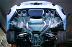 Alternative view of HKS HKSTUDIE EXHAUST for BMW G87 6MT