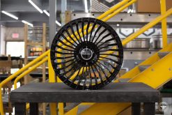 Vossen x Urban Forged - 22x10.5 - ET1 - 5x112 - 66.56 - OEM FL. CAP GB - GLOSS BLACK - GHOST 2 REAR