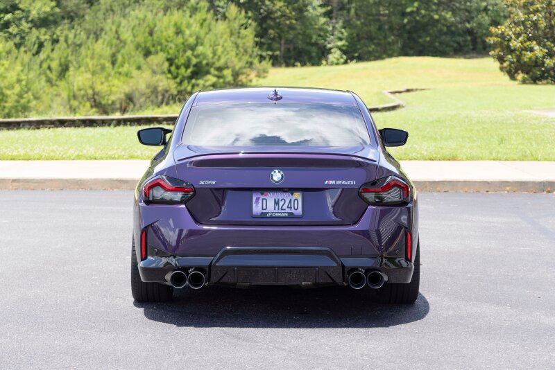 Dinan 23-26 BMW M240i/M240i xDrive (G42) Valved Axleback Exhaust System - Black Tips - Image 5