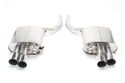 Dinan 11-16 BMW 550i (F10) Free Flow Axleback Exhaust System - Polished Tips
