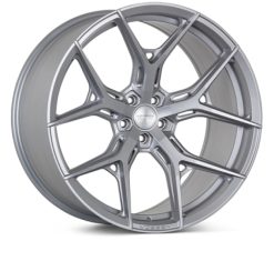 Vossen HF5 20X10 - 5X120 - ET23 - DEEP - 67.00 - SSV - Satin Silver Wheel