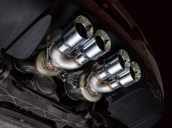 AWE Tuning 09-13 Chevrolet Corvette 6.2L Touring Edition Axle-Back Exhaust w/ Chrome Silver Tips - Image 3