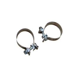 Kooks 3in Oval Clamp In Center/Center Muffler 18in Long Body Polished Stainless Steel - Image 4