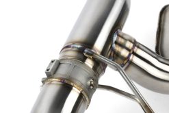 Dinan 19-26 BMW 330i (G20)/21-26 BMW 430i (G22) Valved Axleback Exhaust System - Black Tips - Image 9