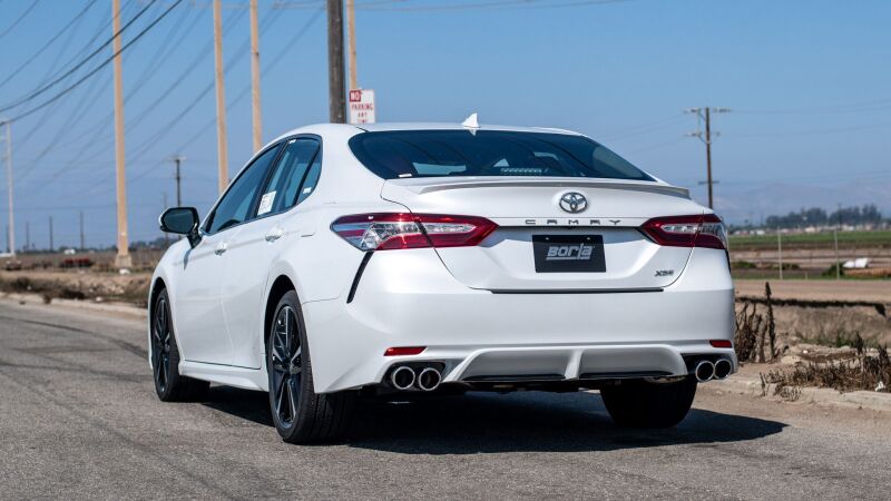 Borla 18-22 Toyota Camry XSE S-Type S-Type Cat Back Exhaust (Stainless) - Image 3