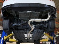 aFe POWER Takeda 2.5in 304 SS Cat-Back Exhaust w/ Black Tips 22-25 Honda Civic L4-2.0L - Image 6