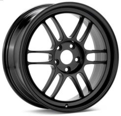 Enkei RPF1 17X10 5x114.3 18mm Offset 73mm Bore Black Wheel (MOQ 40)